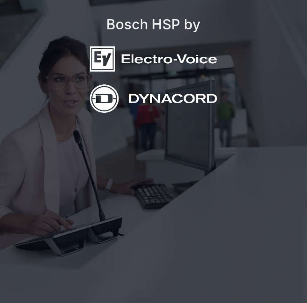Bosch voice evacuation becomes Electro-Voice Dynacord B.V.