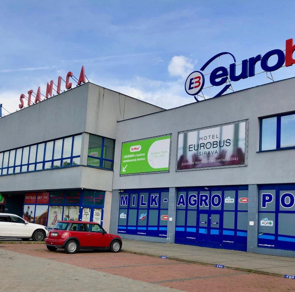 Bus station in Košice