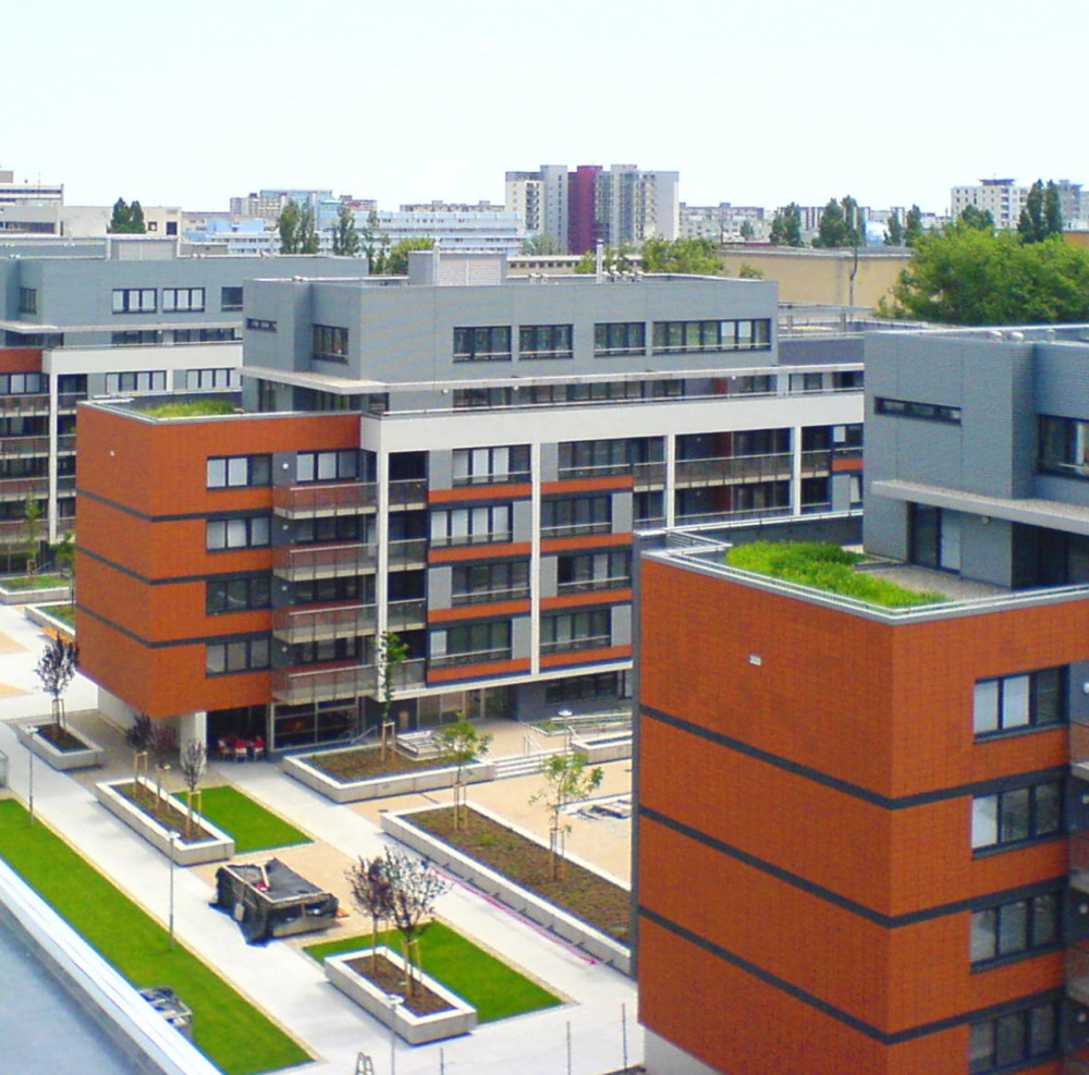 Business and residential center in Bratislava, Rozadol C, D