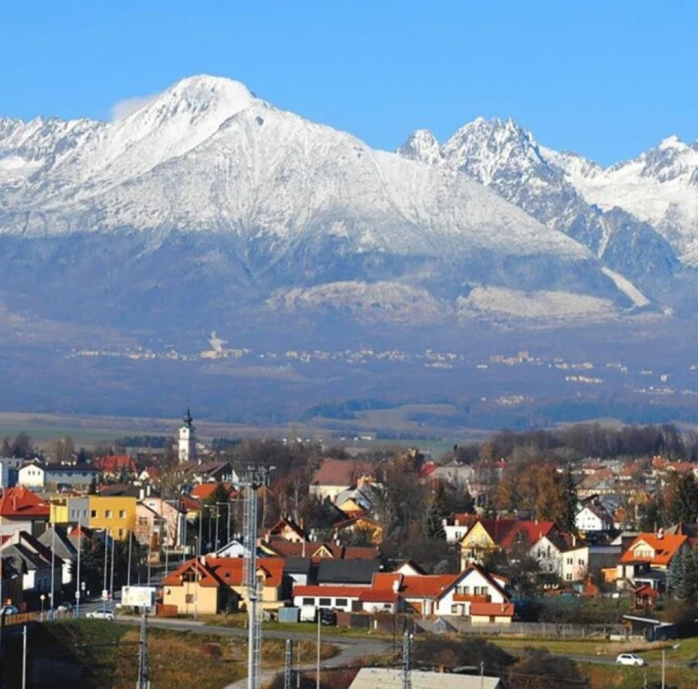 City camera system in the city of POPRAD