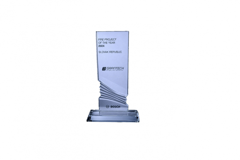 Aktuality / Ocenenie Fire Project of the Year 2024 pre GRANTECH - foto