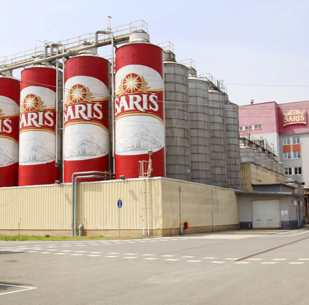 Pivovar Šariš a.s. - the camera system in the Šaris Brewery