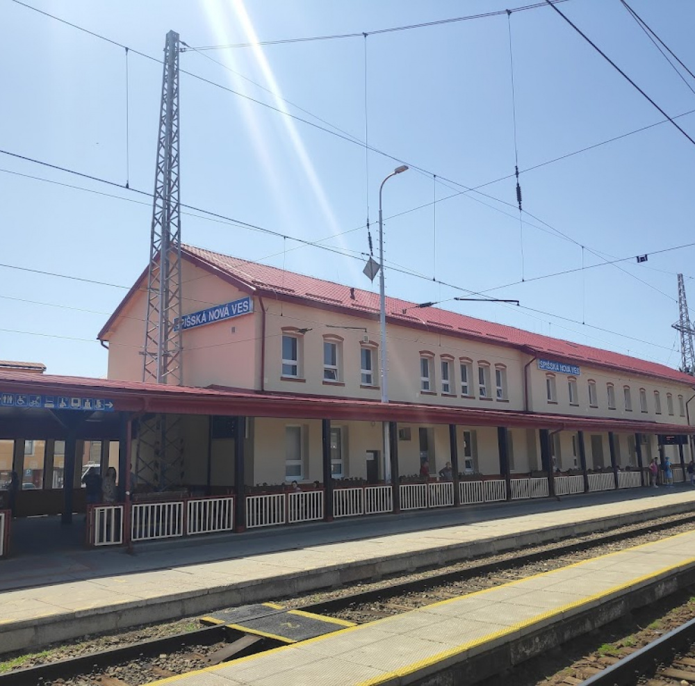 Railway station in Čierna nad Tisou - the camera system