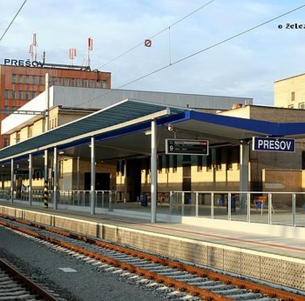 Railway station in Presov Prešov