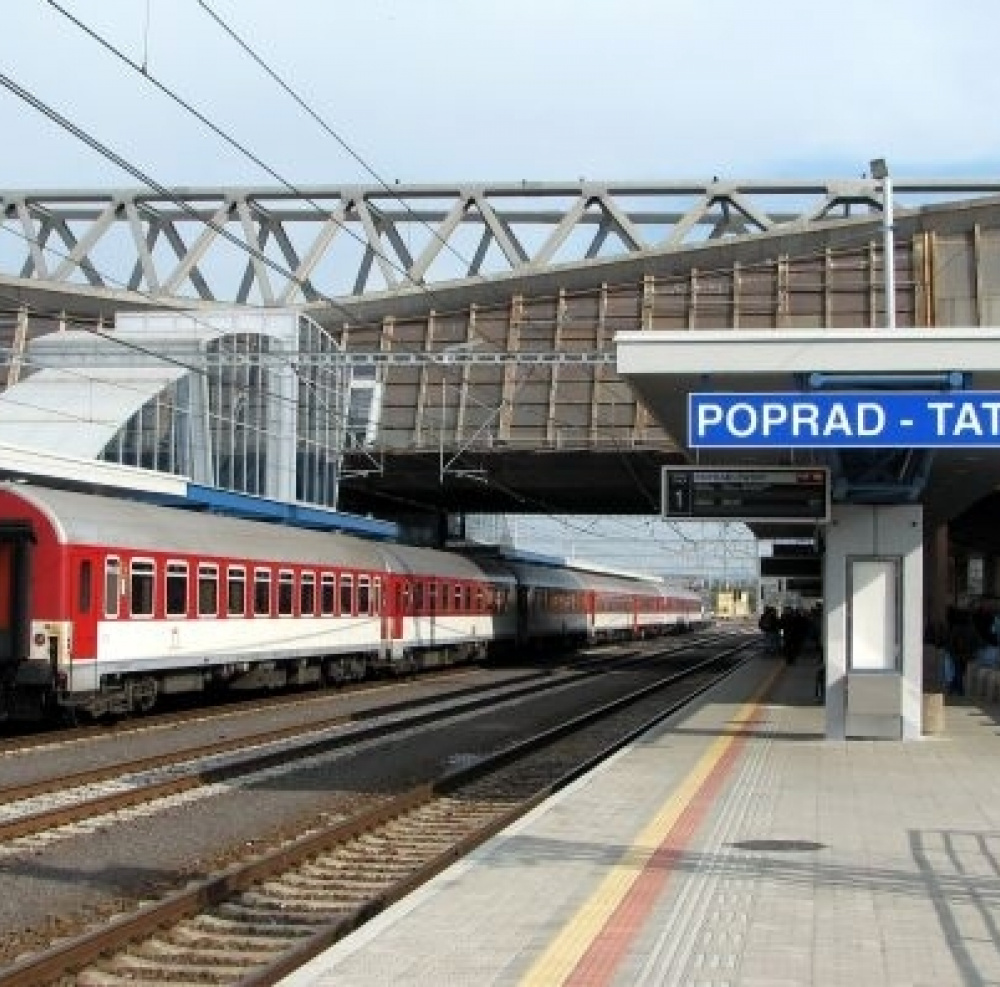 Train station Poprad - Tatry